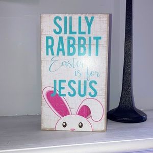 Hobby Lobby Easter wood decor